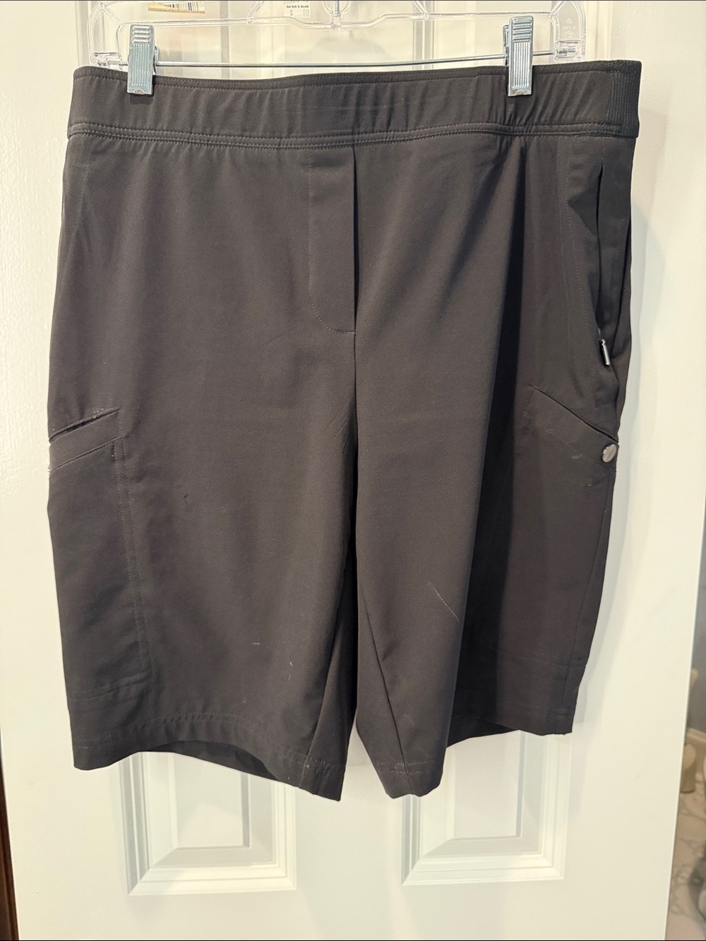 Chico’s Black Performance Cargo Shorts